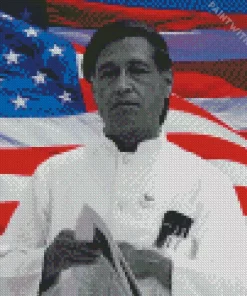 Cesar Chavez Diamond Painting