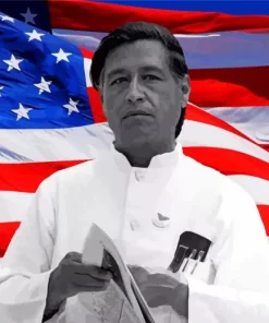 Cesar Chavez Diamond Painting