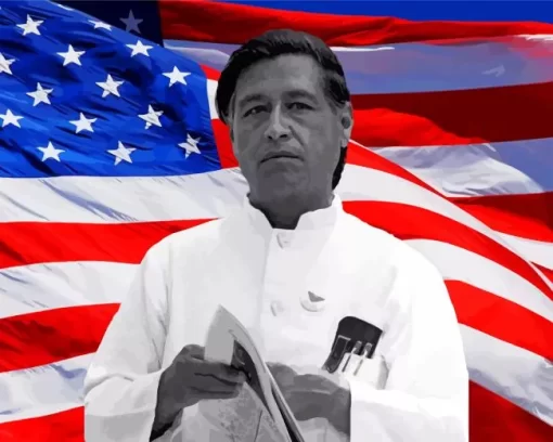 Cesar Chavez Diamond Painting