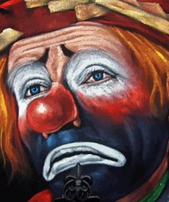 Crying Clown Diamond Painting