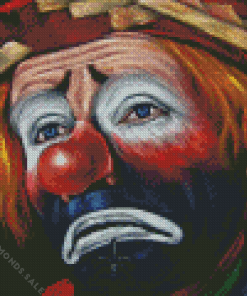 Crying Clown Diamond Painting