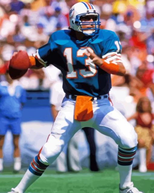 Dan Marino Diamond Painting