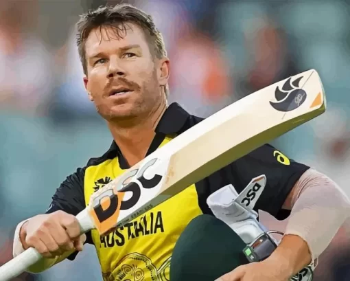 David Warner Diamond Painting