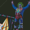 Doink The Clown Wrestler Diamond Painting