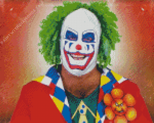 Doink The Clown Diamond Painting