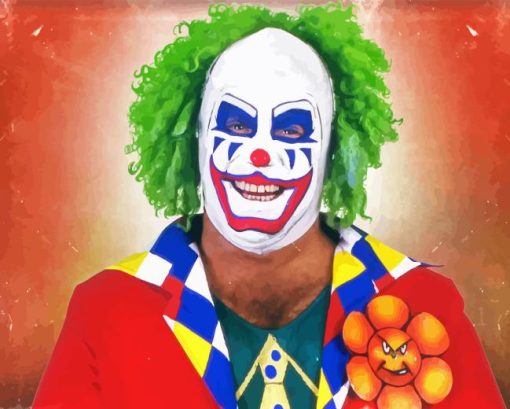 Doink The Clown Diamond Painting