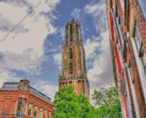 Dom Tower Diamond Painting