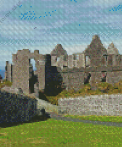 Dunluce Castle Ireland Diamond Painting