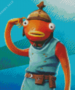 Fortnite Fishy Diamond Painting