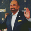 Franco Harris Running Back Diamond Painting