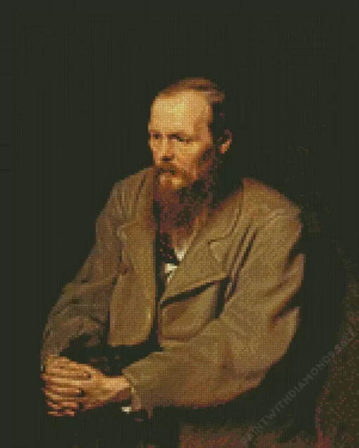 Fyodor Dostoevsky Diamond Painting