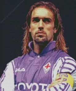 Gabriel Batistuta Diamond Painting