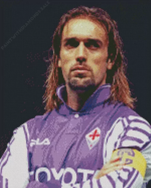 Gabriel Batistuta Diamond Painting