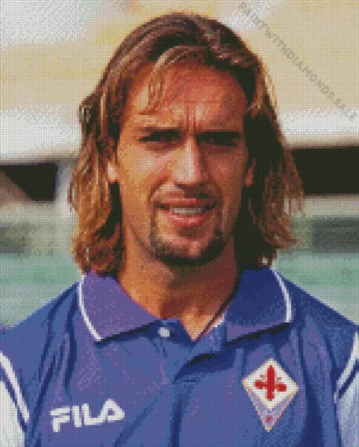 Gabriel Batistuta Diamond Painting