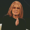 Gloria Marie Steinem Diamond Painting