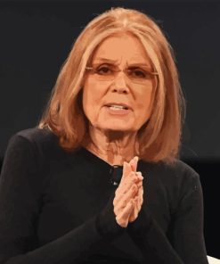 Gloria Marie Steinem Diamond Painting