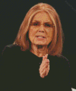 Gloria Marie Steinem Diamond Painting