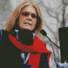 Gloria Steinem Diamond Painting