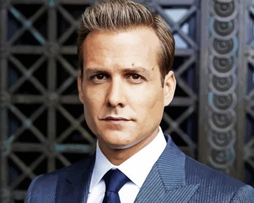 Harvey Reginald Specter Diamond Painting