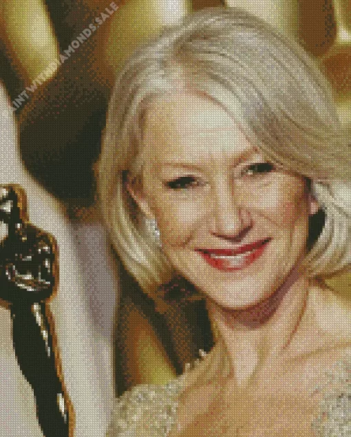 Helen Mirren Diamond Painting