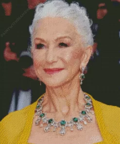 Dame Helen Mirren Diamond Painting