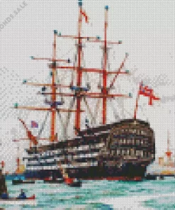 HMS Victory Diamond Painting