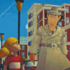 Inspector Gadget Diamond Painting