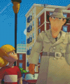 Inspector Gadget Diamond Painting