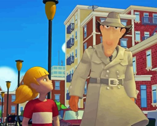 Inspector Gadget Diamond Painting