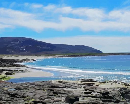 Isle Of Barra Scotland Diamond Painting