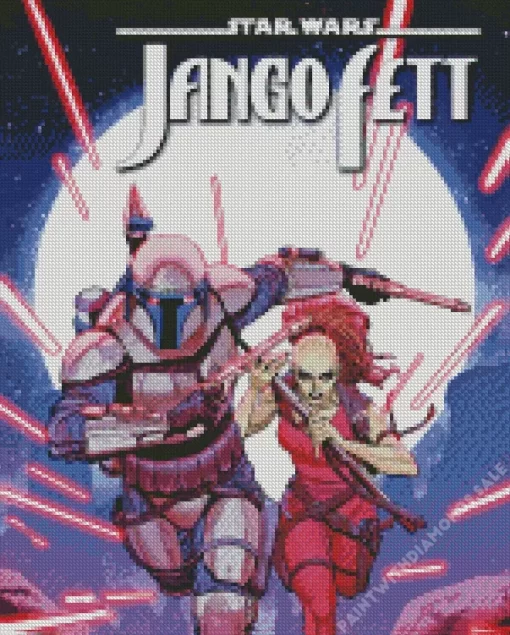 Jango Fett Diamond Painting