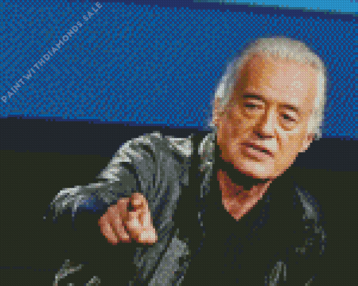 Jimmy Page Art Diamond Painting