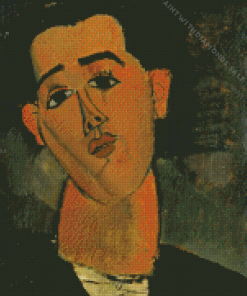 Juan Gris Portrait Diamond Painting