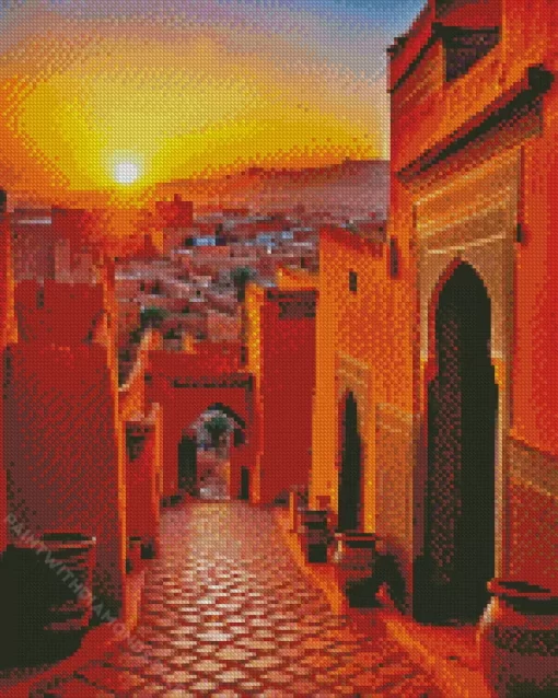 Kasbah Morocco Diamond Painting