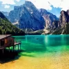 Lake Braies Diamond Painting