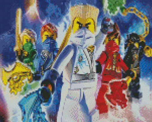 Lego Ninjago Masters Of Spinjitzu Diamond Painting