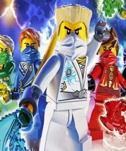 Lego Ninjago Masters Of Spinjitzu Diamond Painting