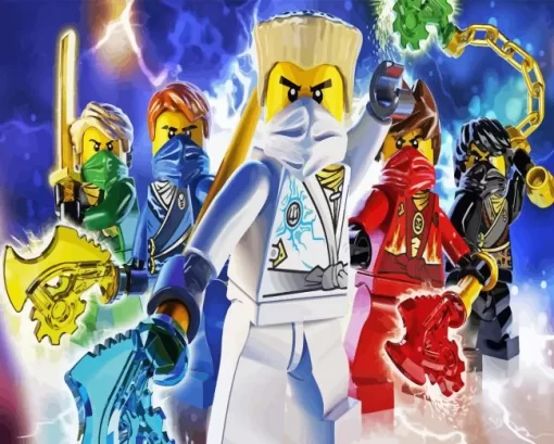 Lego Ninjago Masters Of Spinjitzu Diamond Painting