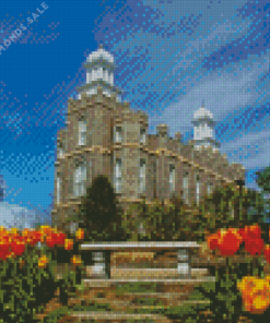 Logan Temple Diamond Painting