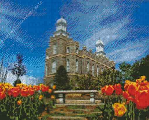 Logan Temple Diamond Painting