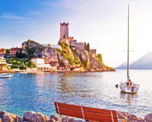 Malcesine Diamond Painting