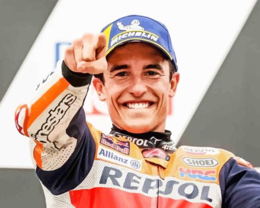 Marc Marquez Alenta Diamond Painting