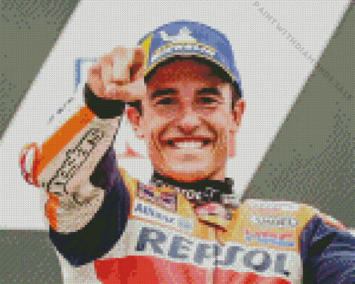 Marc Marquez Alenta Diamond Painting