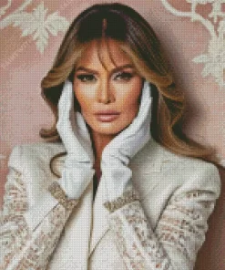 Melania Trump Diamond Painting