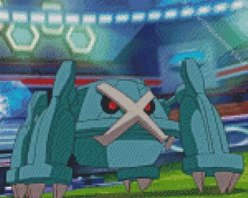 Metagross Diamond Painting