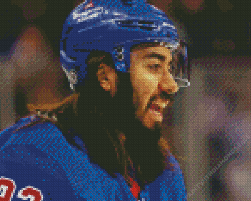 Mika Zibanejad Diamond Painting