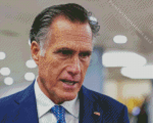 Mitt Romney Diamond Painting