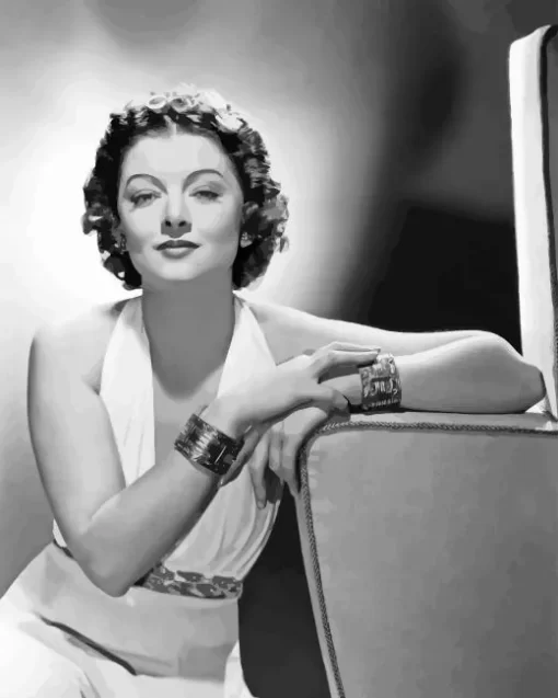 Myrna Loy Art Diamond Painting