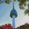 Namsan Tower Diamond Painting