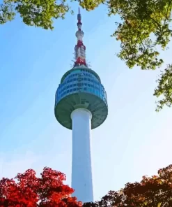 Namsan Tower Diamond Painting